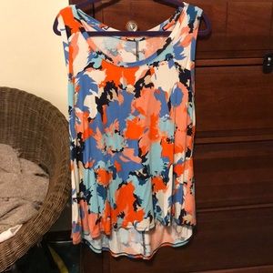 Ava and Viv multi-colored Tank